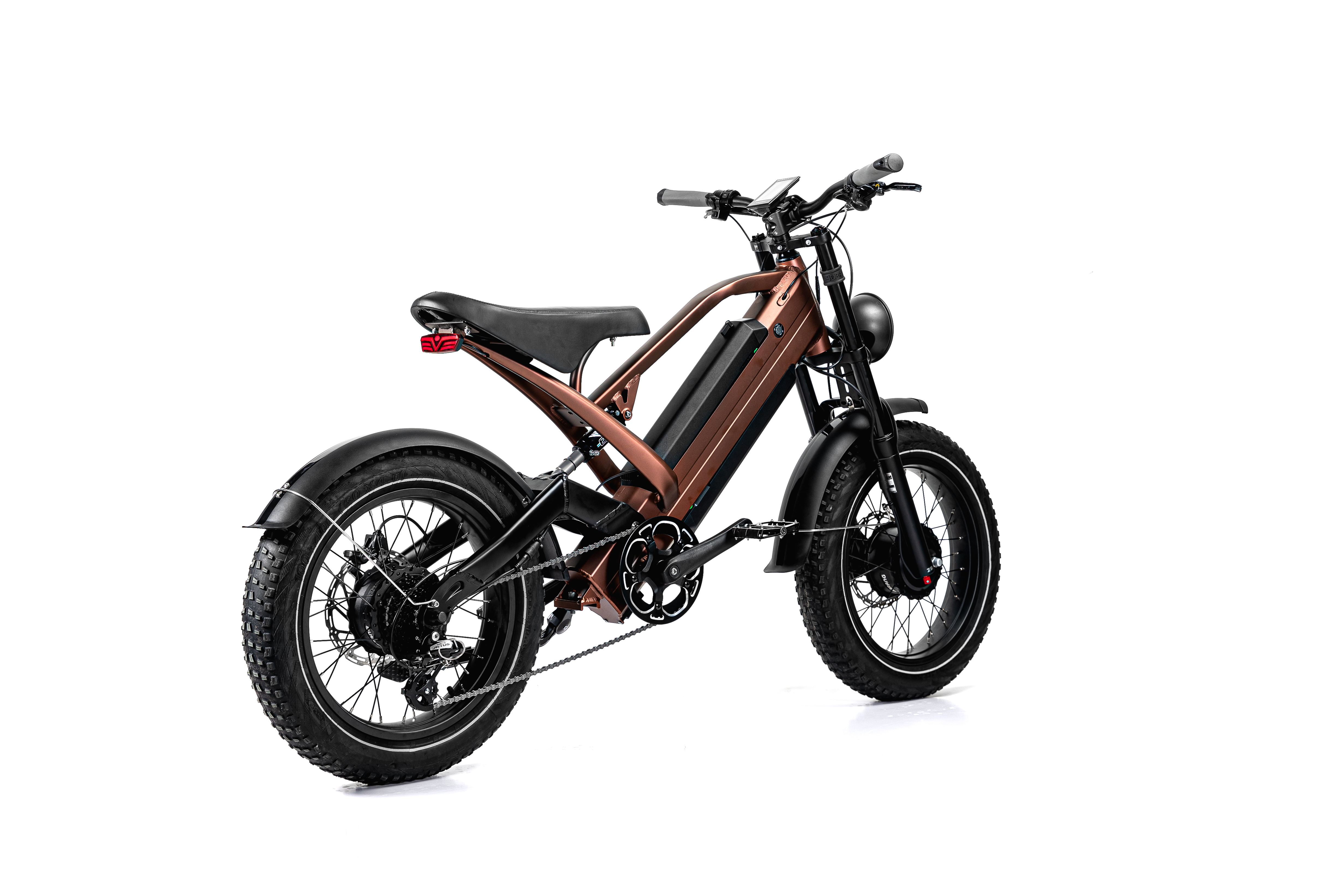 오토바이 스타일 전기 자전거 2 배터리 2 모터 750w FAT eBike 